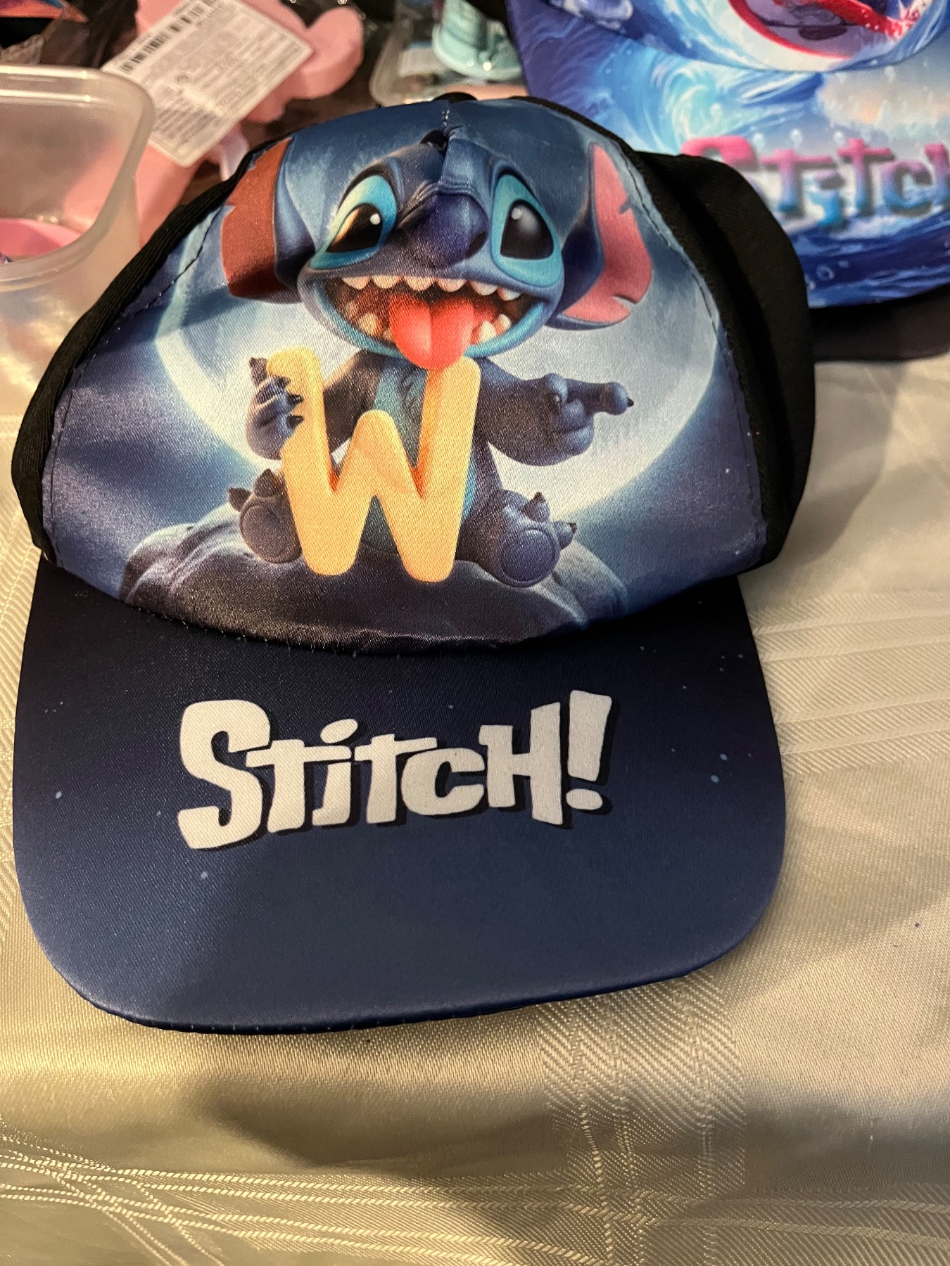 Blue hat