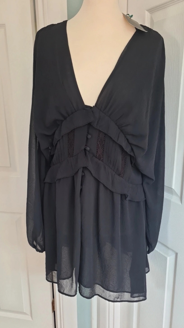 Primark Wicked Sheer Dress Size 16 New with Tags