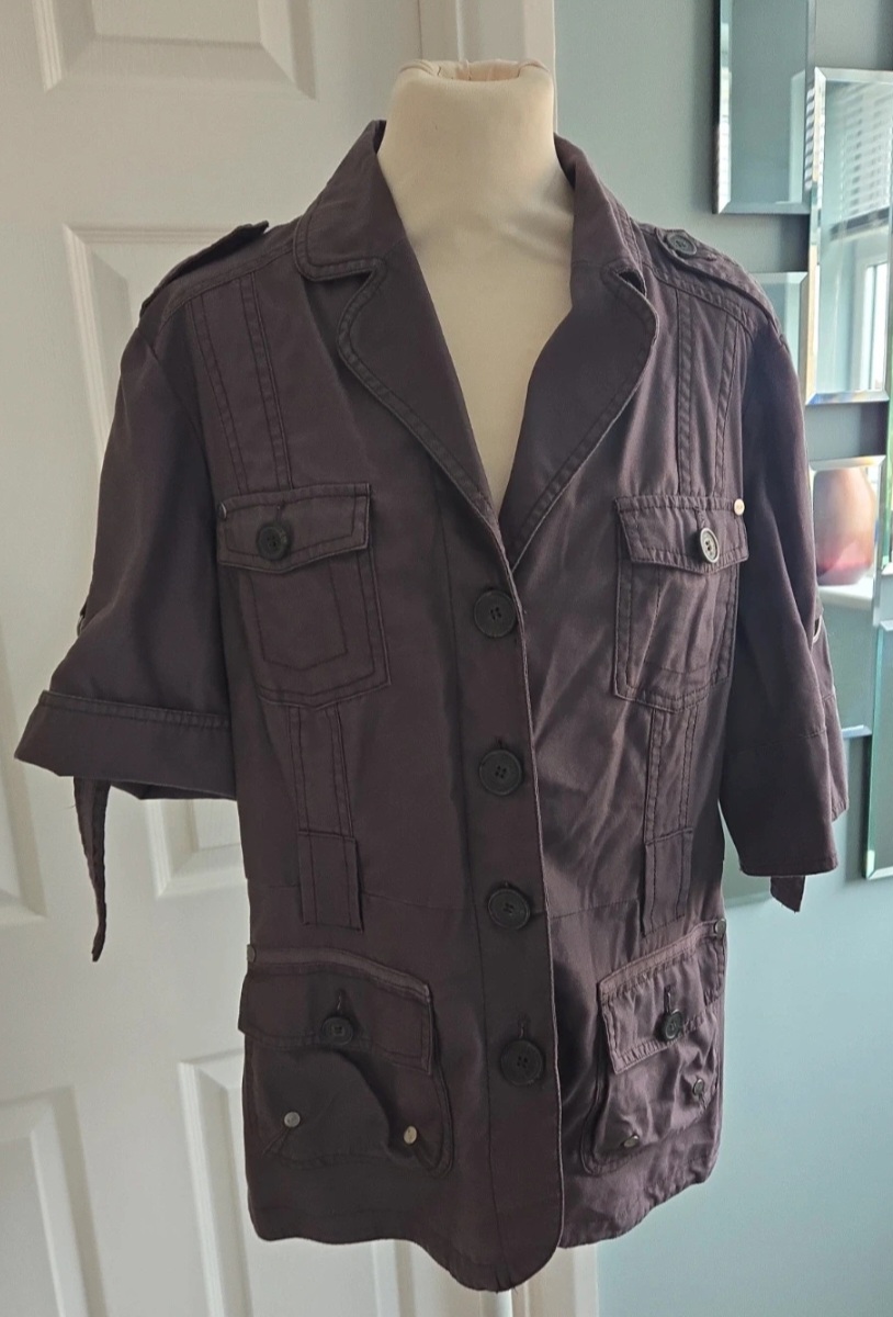 Rocha John Rocha Military Jacket Size 16
