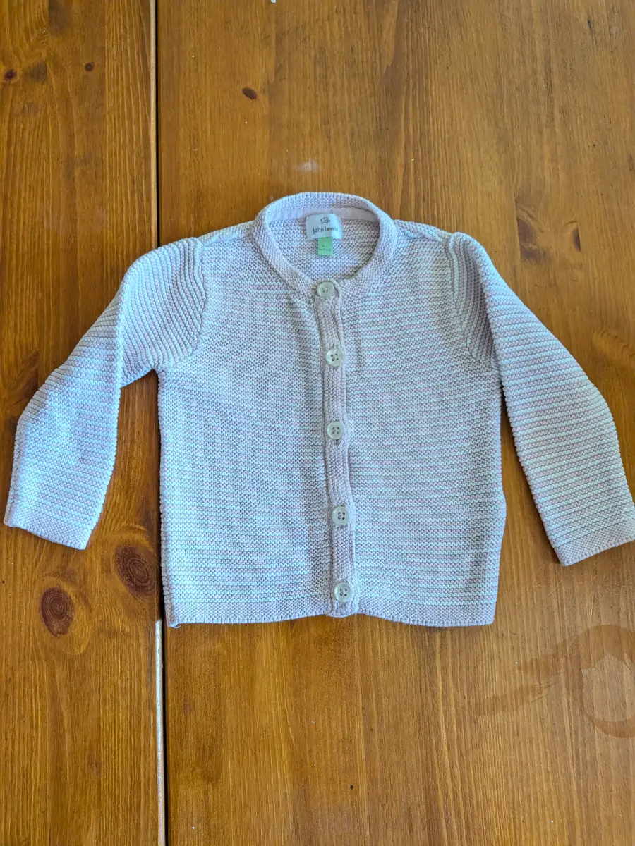 John Lewis baby cardigan 0to3 months