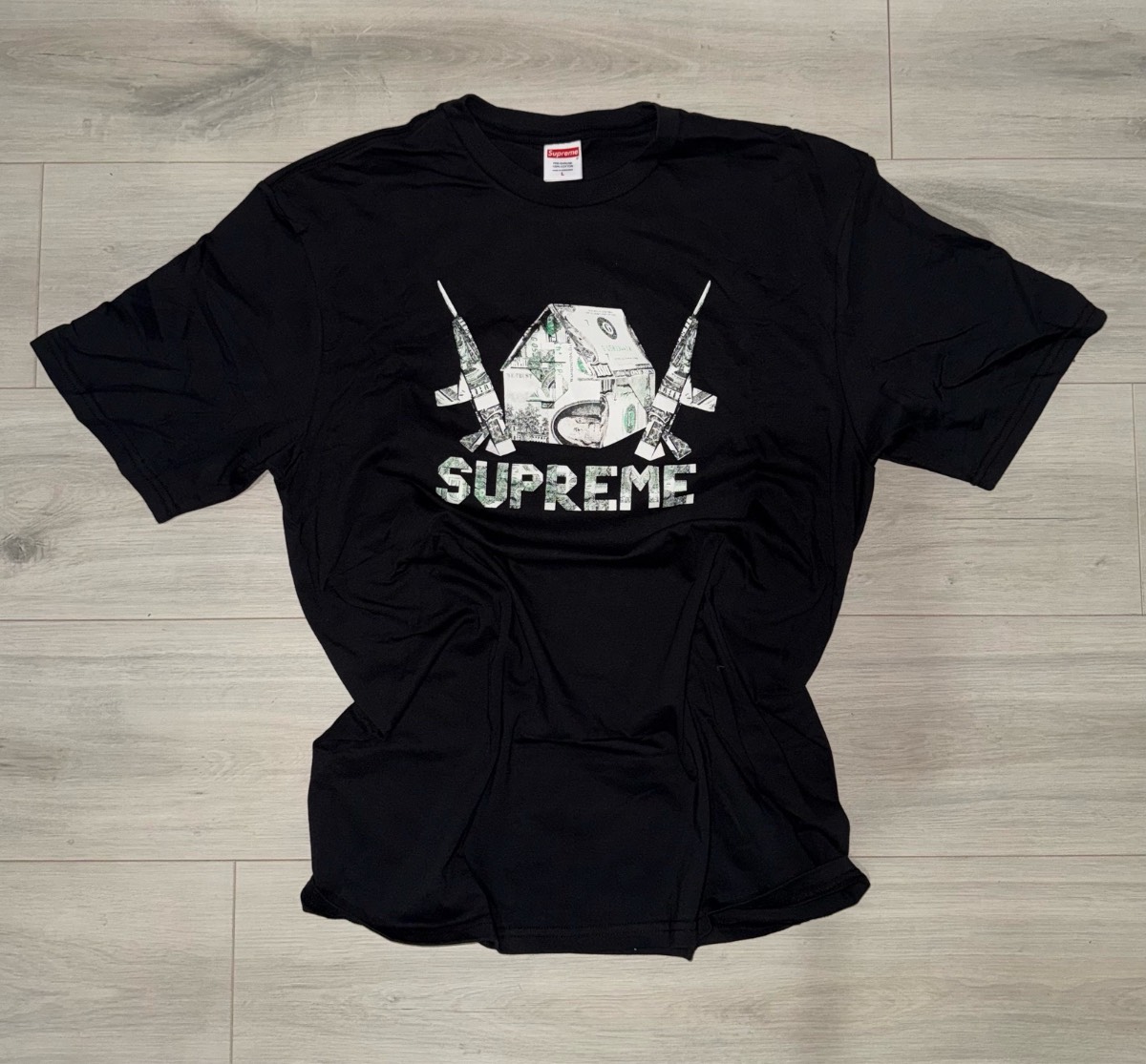 Supreme origami t shirt- large- RRP-£98.00