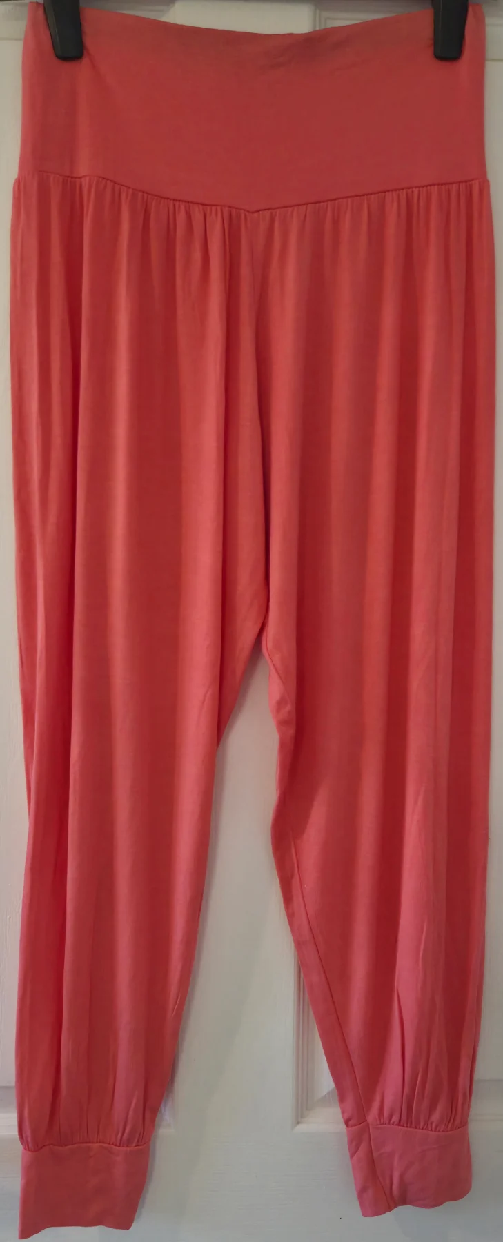 High waisted Coral Harem Pants W14" Lgth 37"