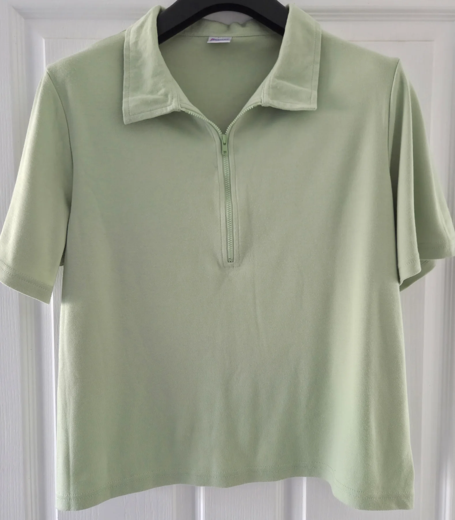 Damart Lime Green Top/Polo Shirt Size 18/20