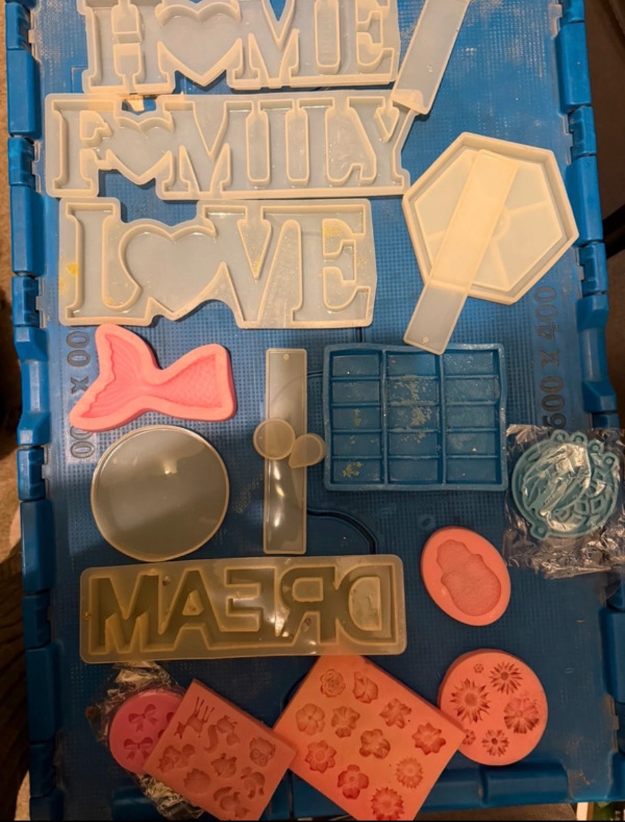 Silicone moulds x19