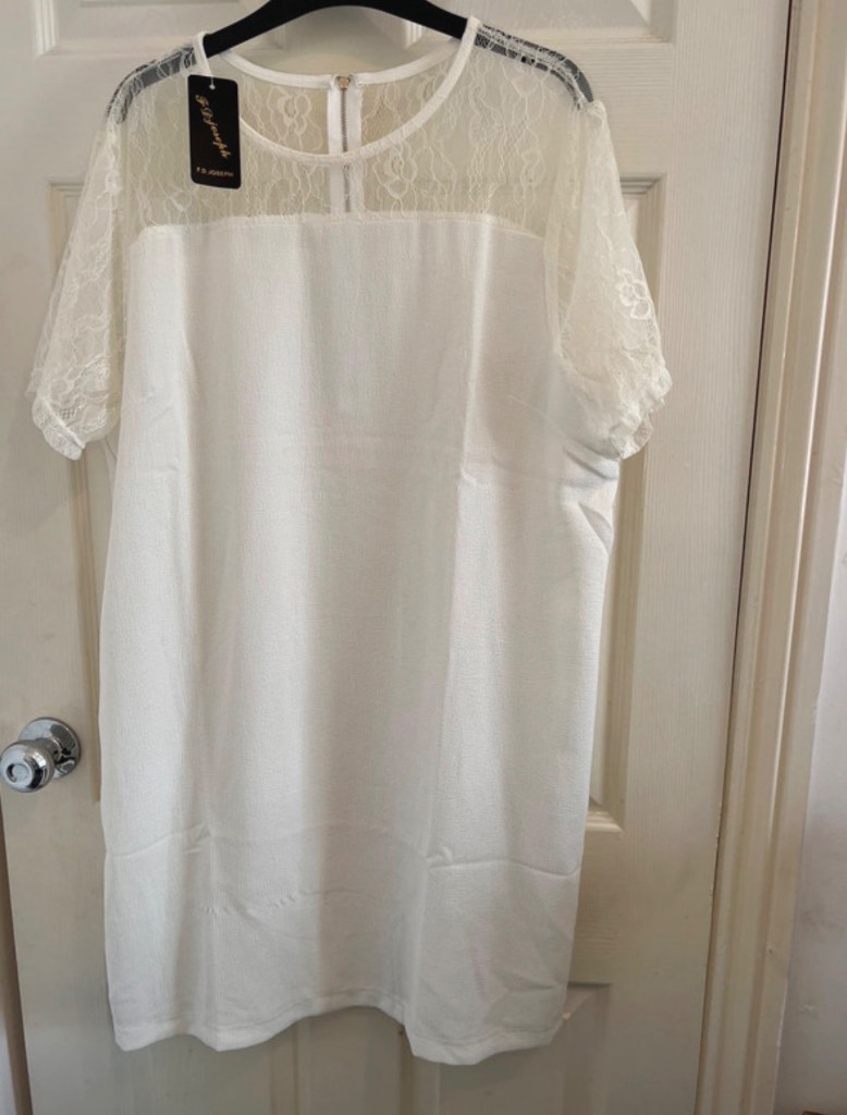 White dress
