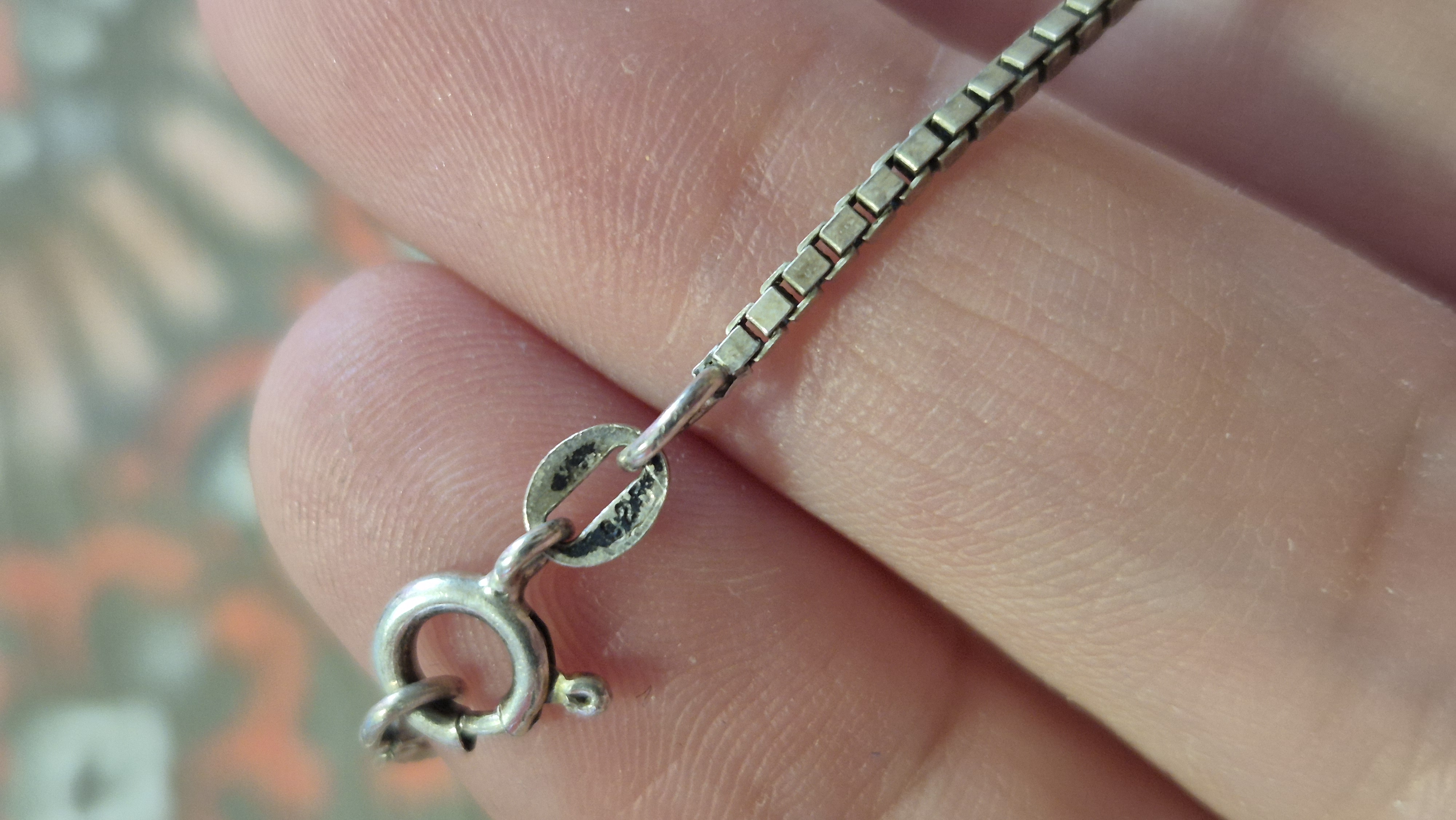 Silver necklace