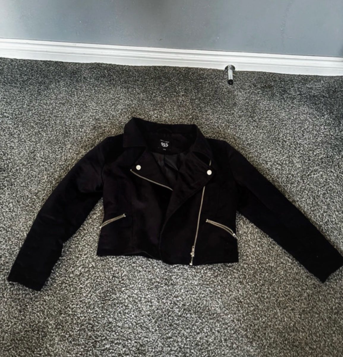 New Look 915 Black Suede Jacket | Age 12–13