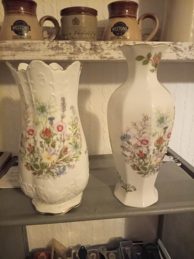 Aynsley vases