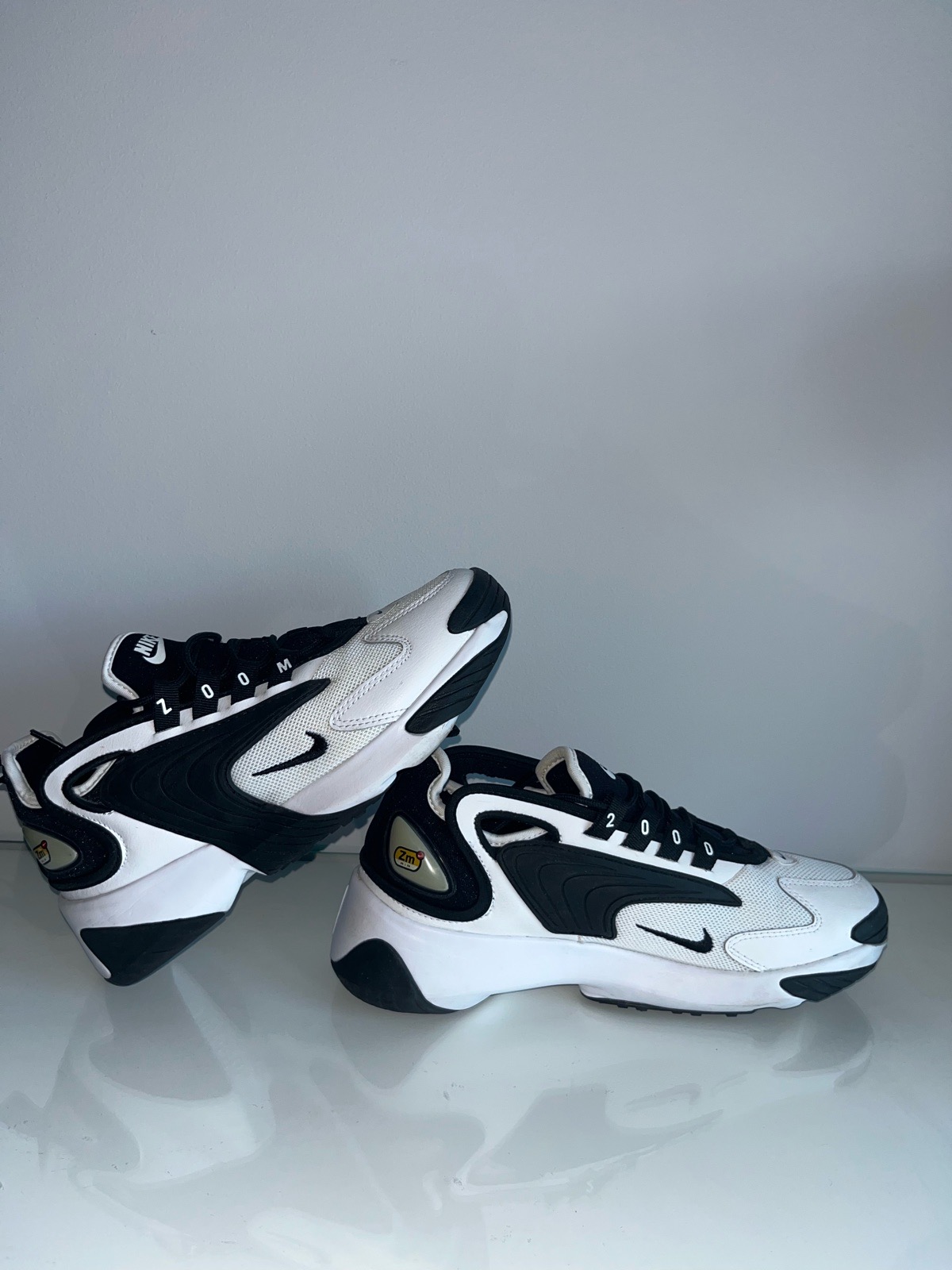 Nike Max Zoom 2K 2000 Black White ZM Air Women’s Trainers UK 4.5 EUR 38