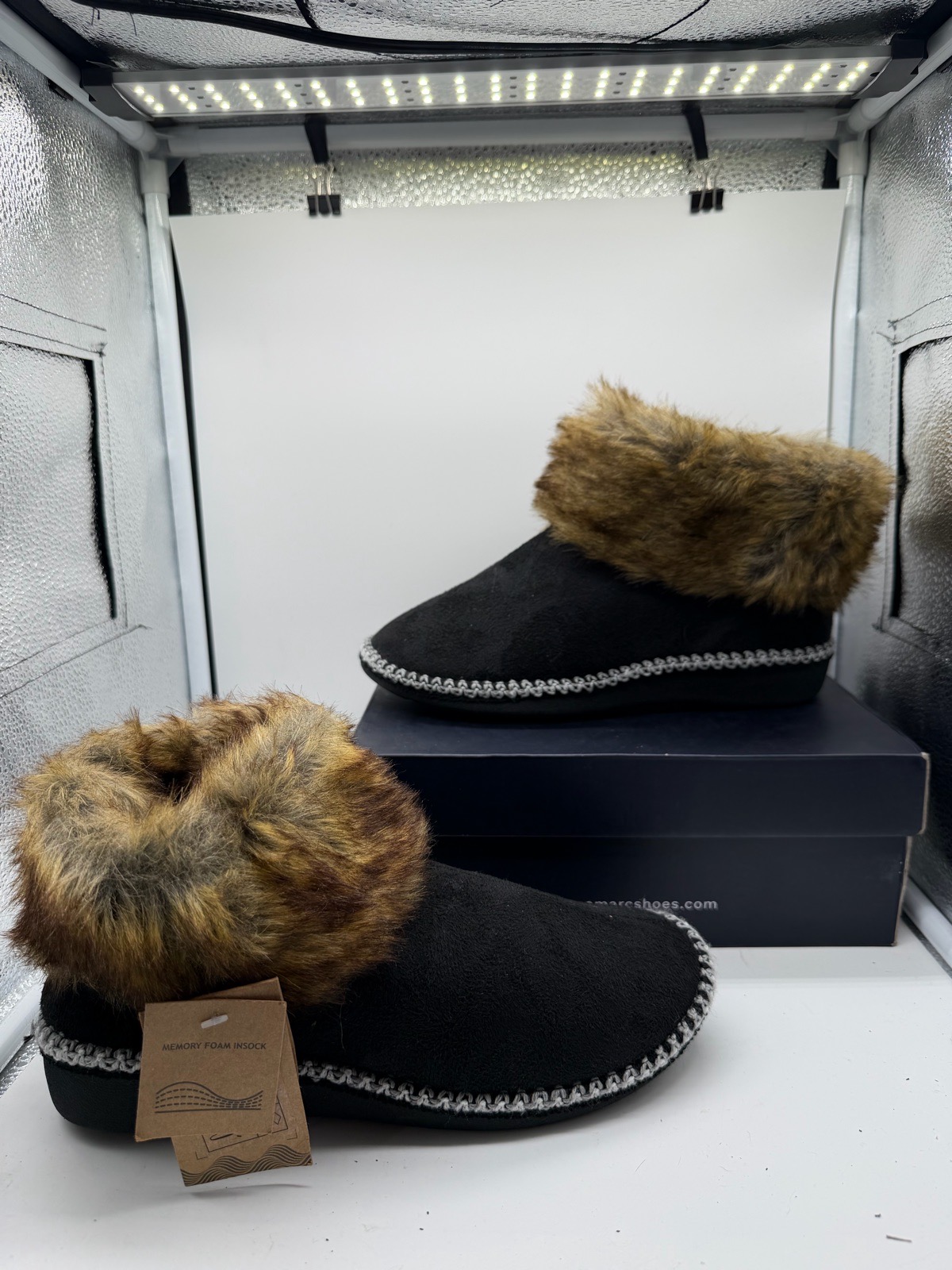 Dunlop ladies ankle boot slippers size uk 5/6