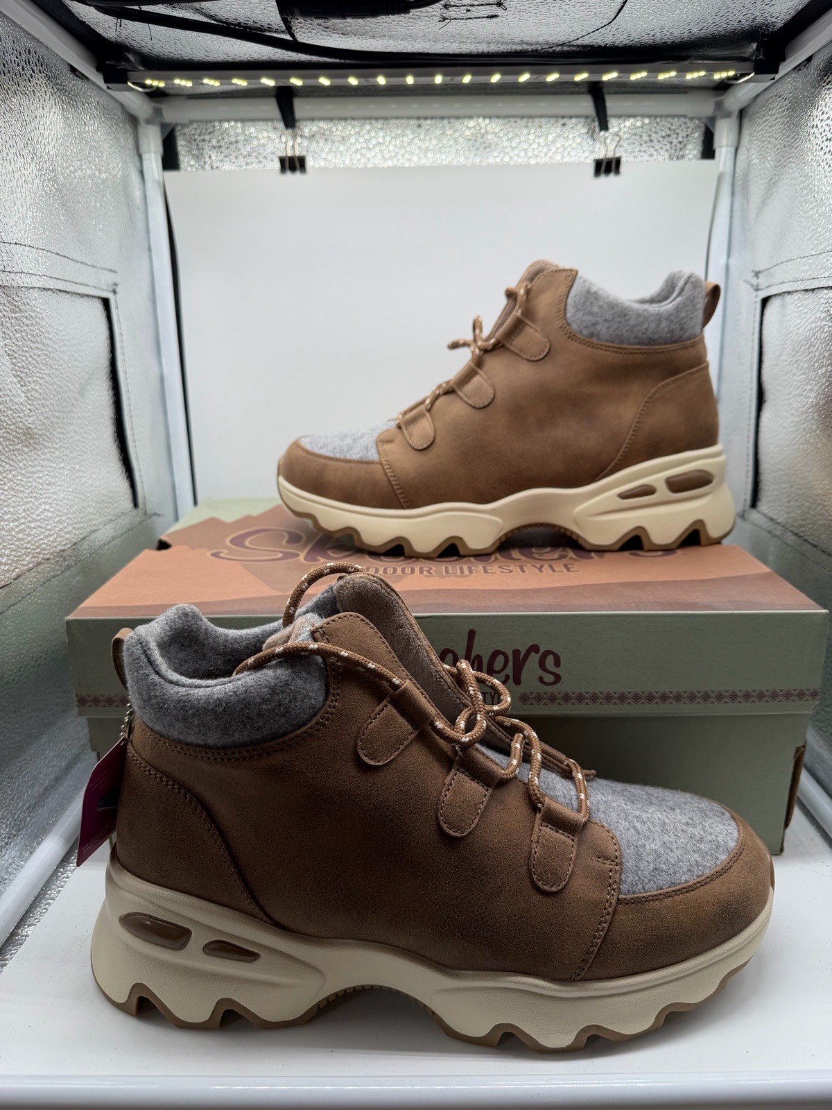 Skechers big lug women’s ankle walking boots size uk 6.5
