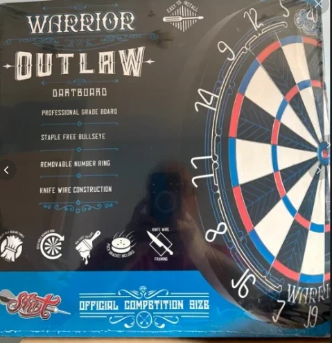 Shot Warrior Outlaw Dartboard