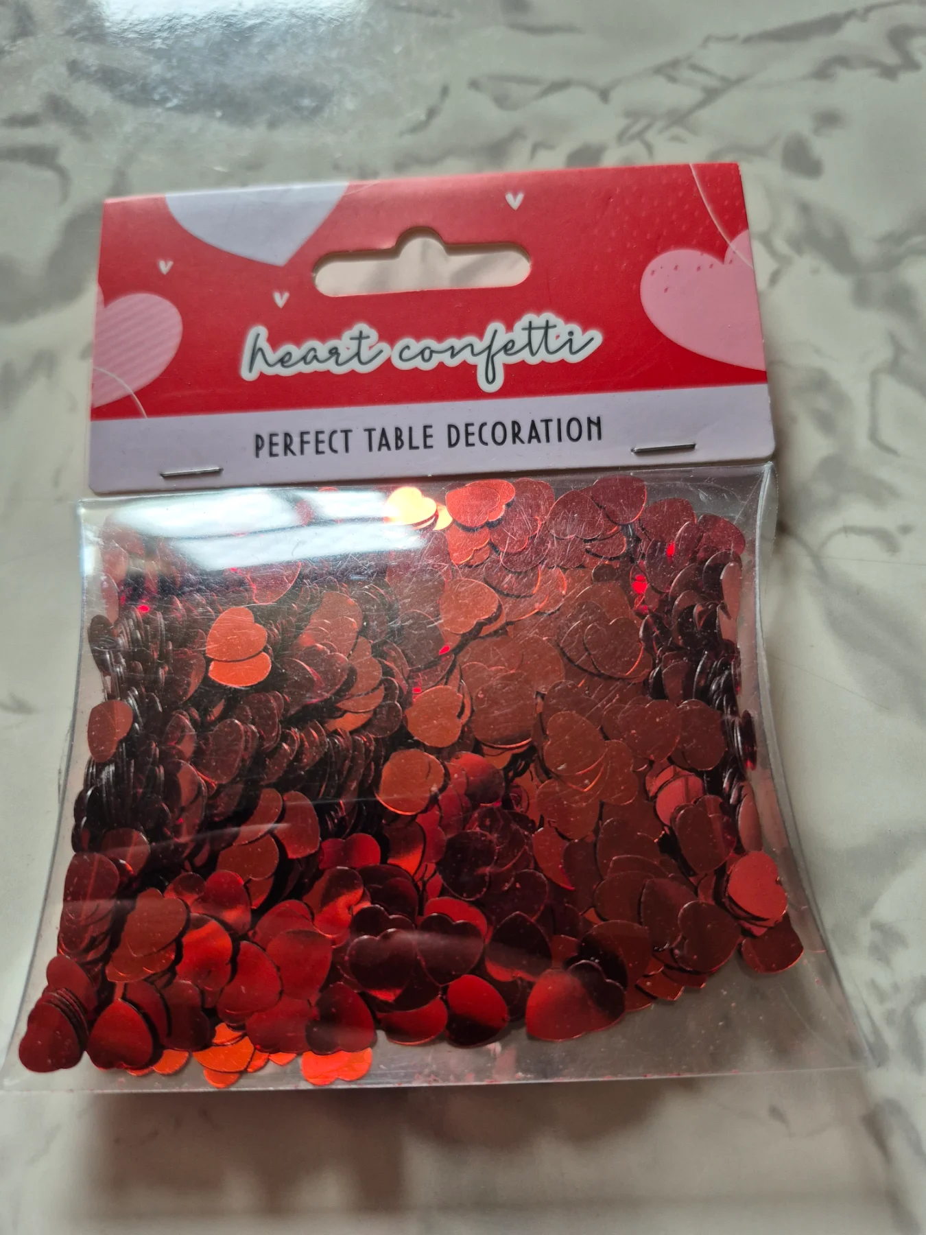 Confetti hearts