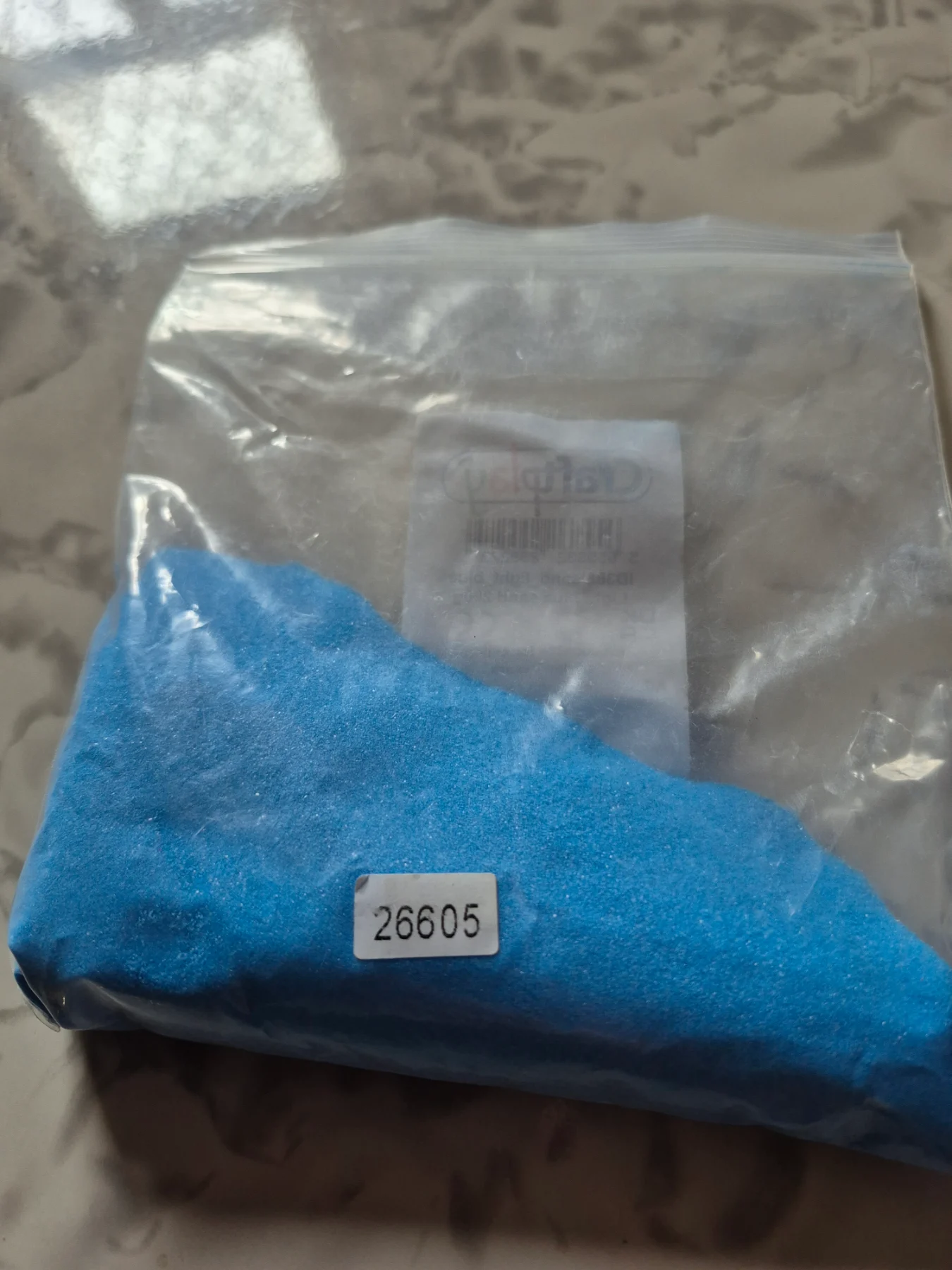 Colour sand