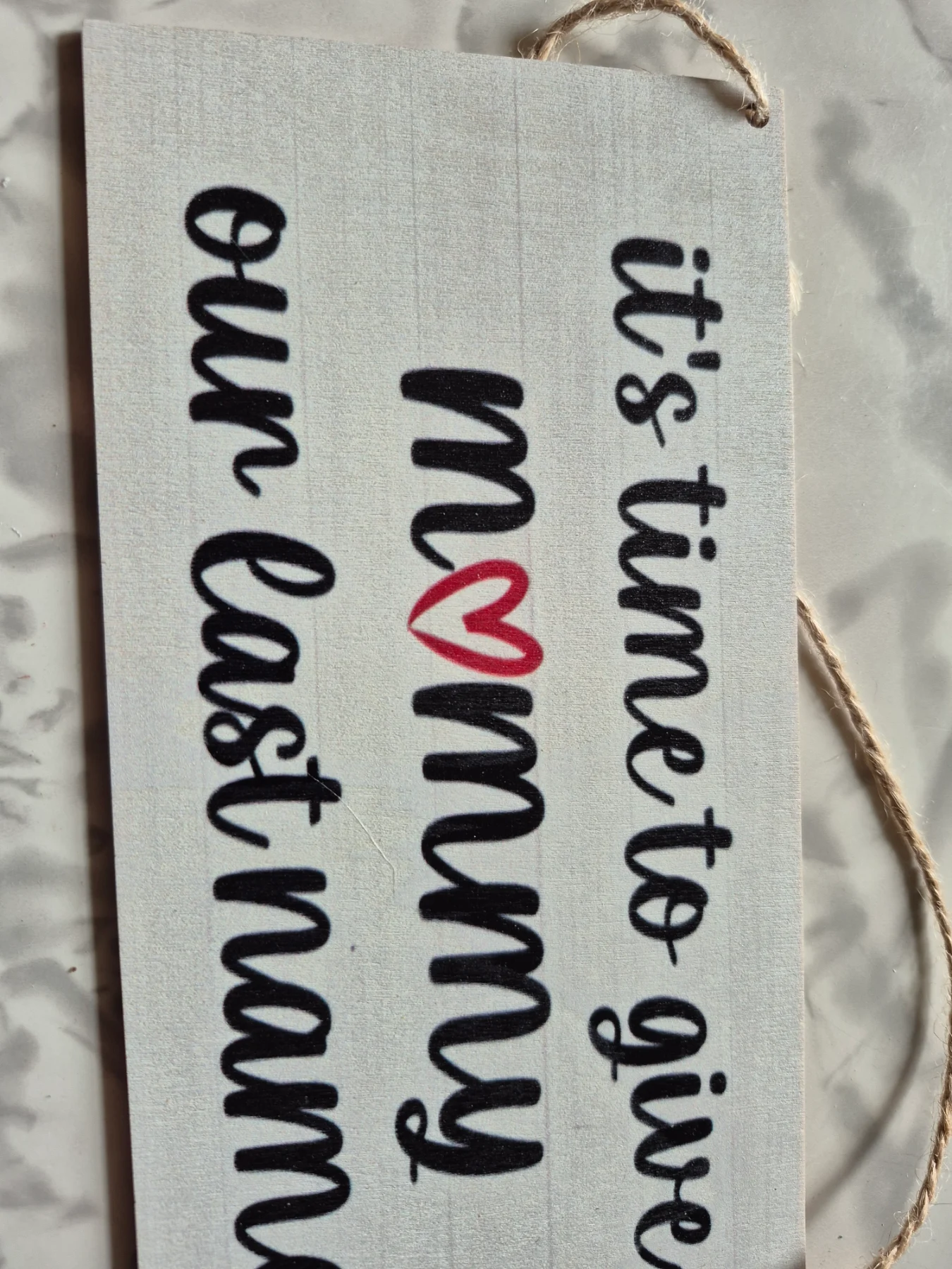 Wedding sign decor