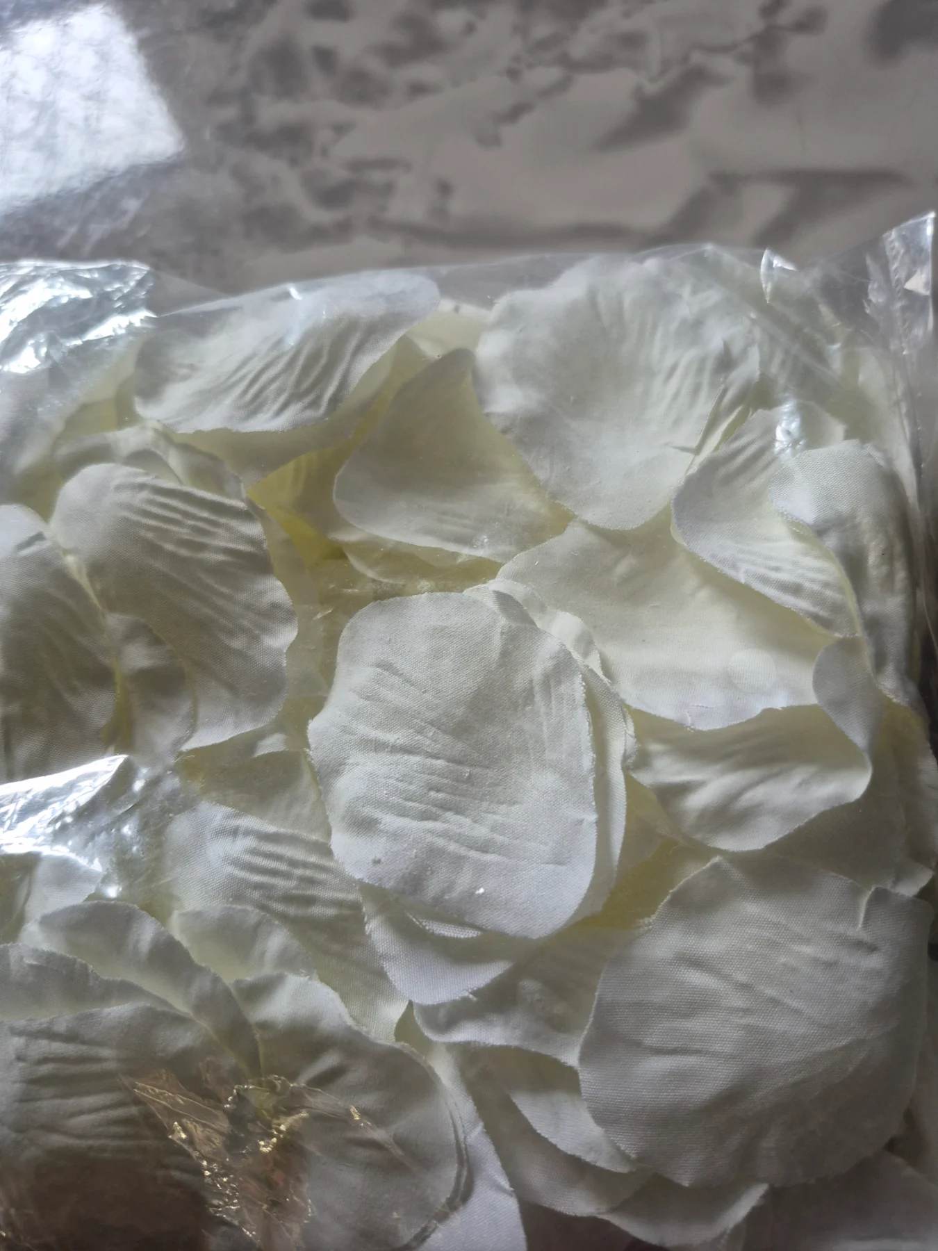 Cream petals