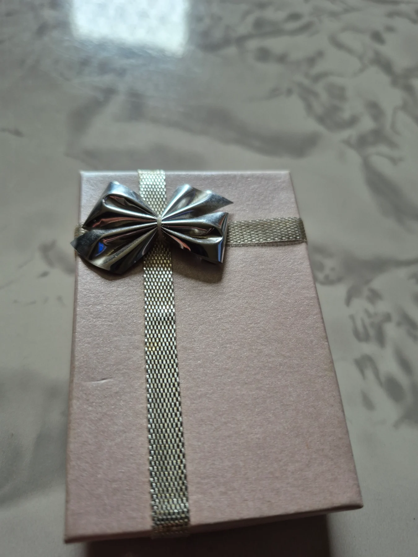 Gift box with bow