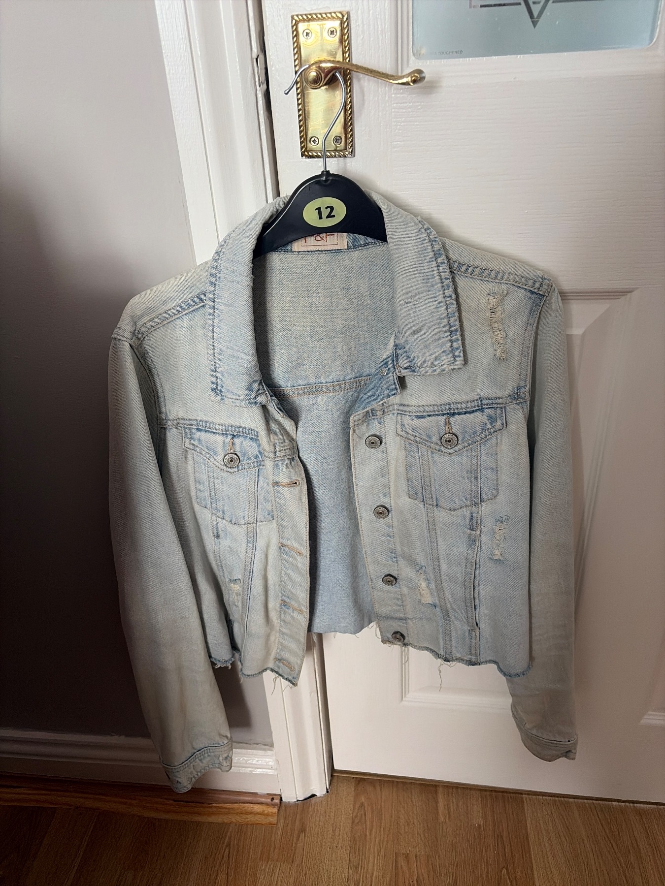 F&F denim jacket size 12
