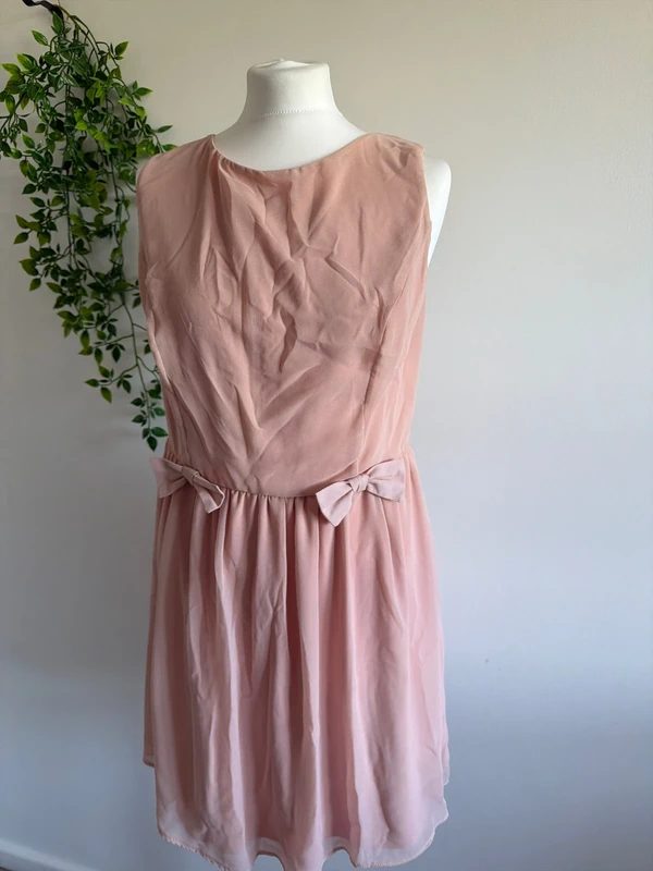 #013 New look summer cocktail party dress size 16 eu 44