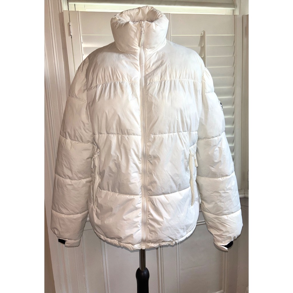 Zara | White | Puffer | Jacket / Coat | L