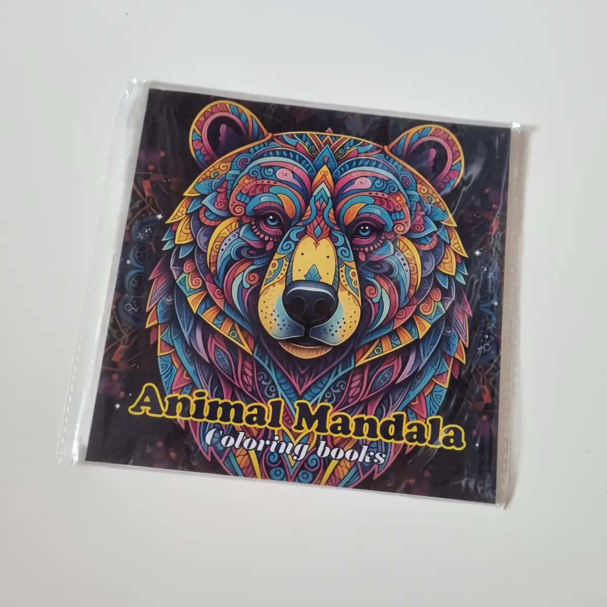 Animal Colouring Book Mandala Patterns Illustrations Decorative Line Art Pages