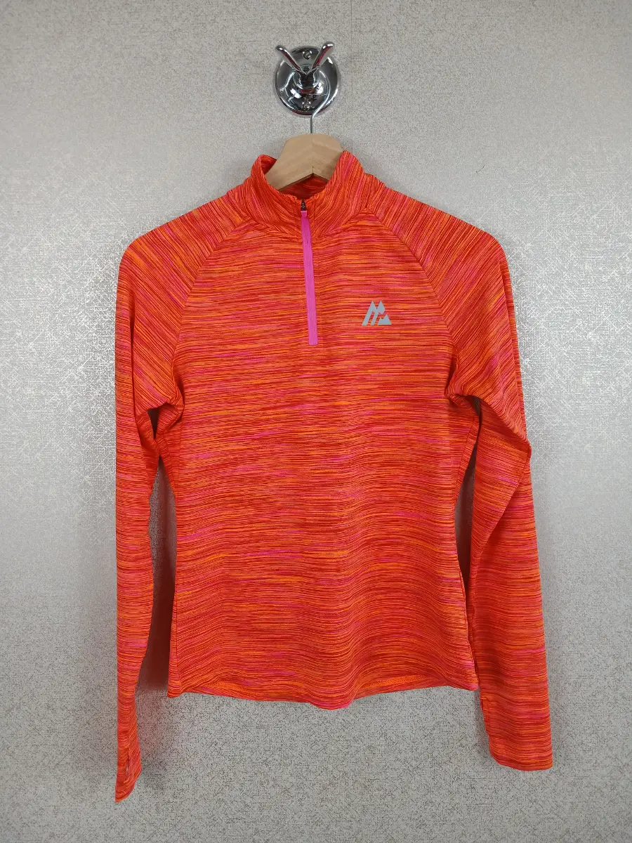 Montirex Trail 2.0 1/4 Zip Top Small S Orange Spacedye Gym Running Pullover VGC