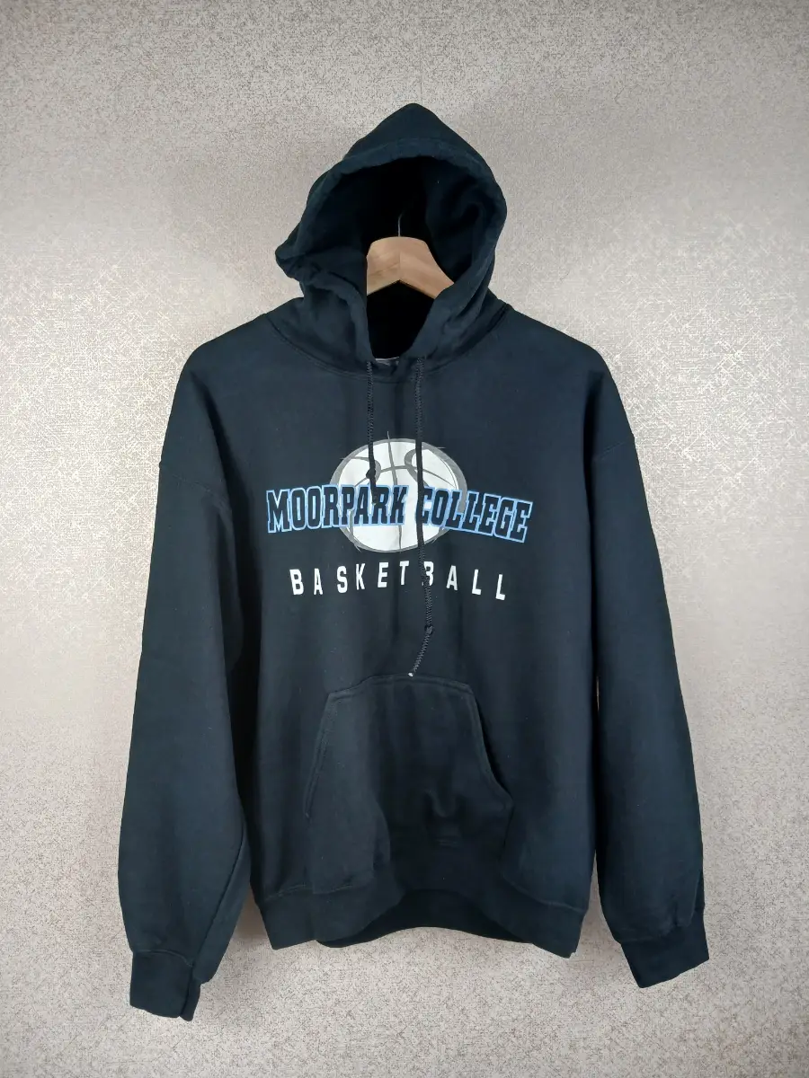 Moorpark College Hoodie Medium Gildan Basketball Raiders Sweatshirt Mens Navy M