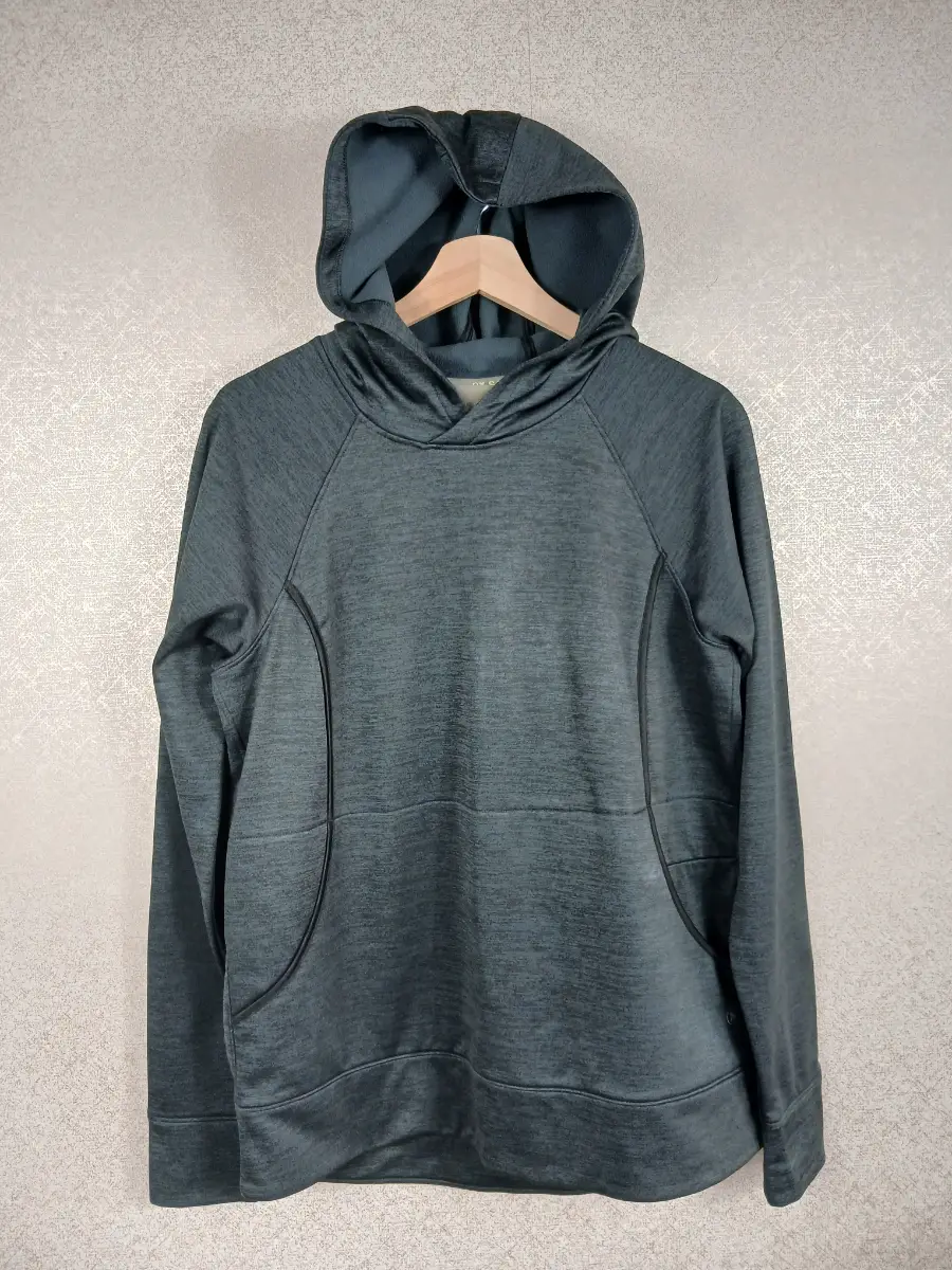 Next NX Sport Womens Black Grey Hoodie Performance Fleece Running Jumper UK 14