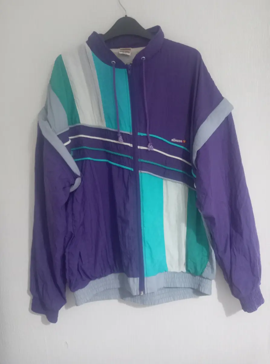 Vintage 90s/00s Ellesse windbreaker track jacket size xl