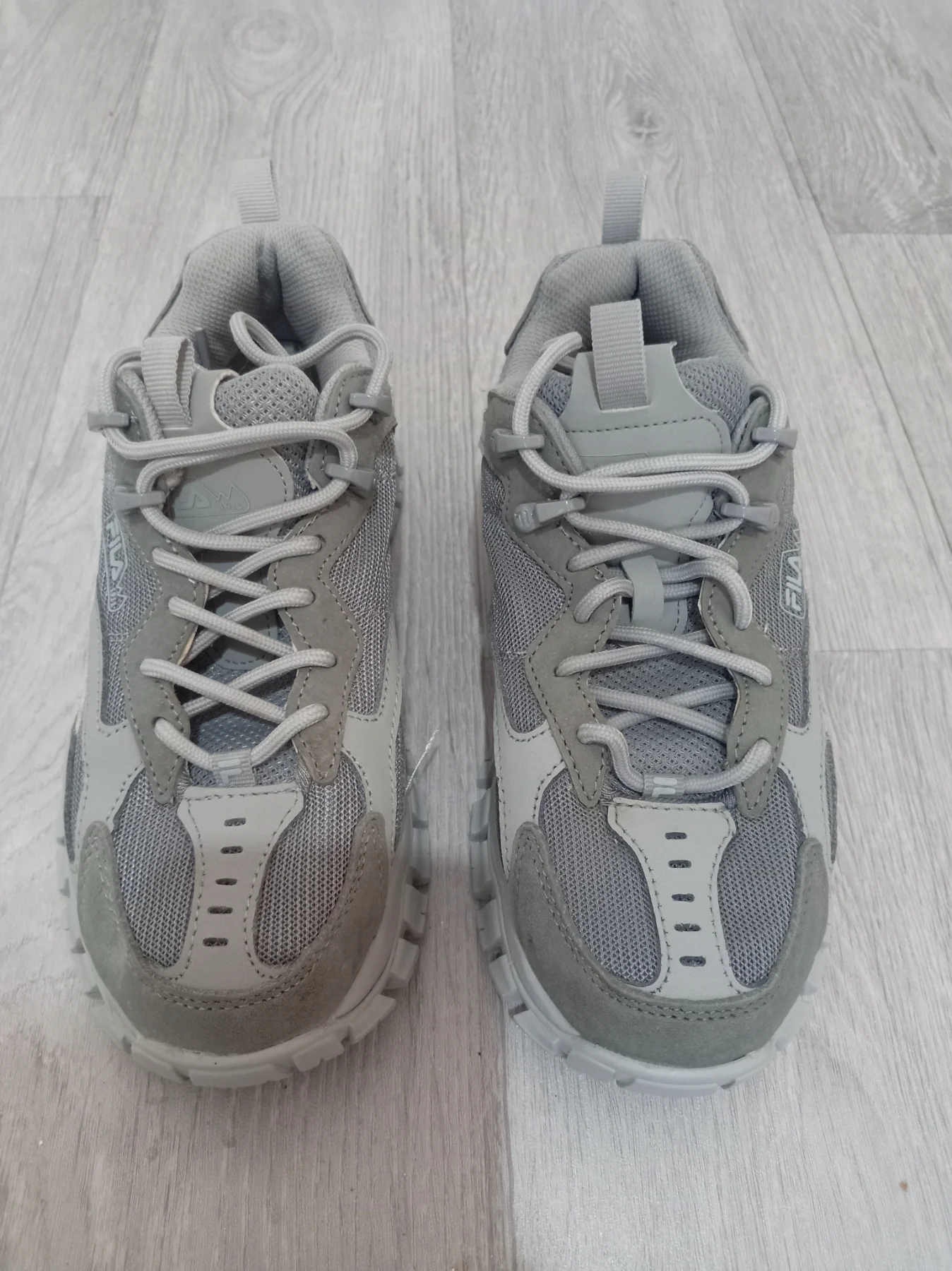 Fila grey chunky women's trainers UK size 4