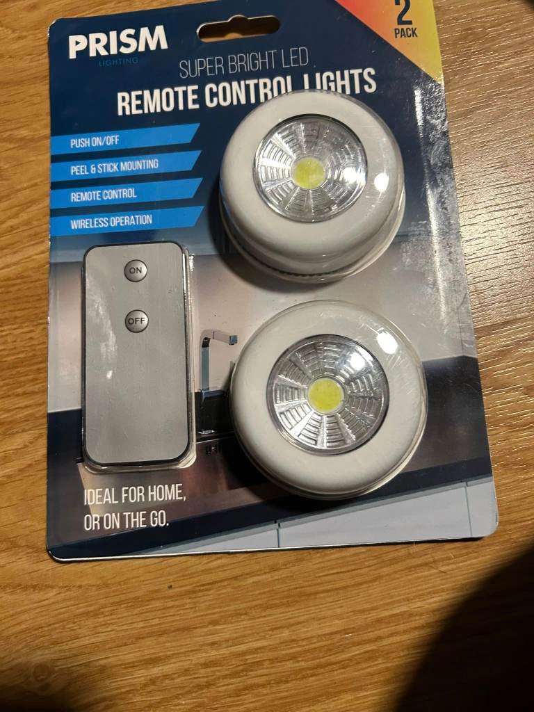 Remote Control Lights - Pack of 2