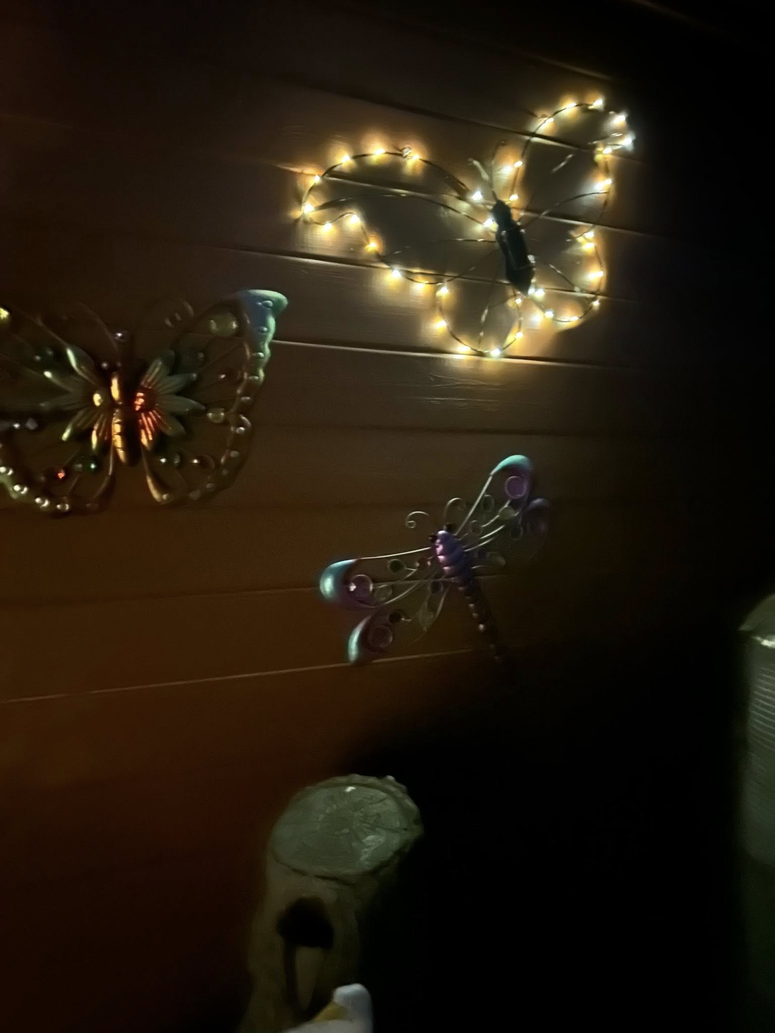 Wall Hanging Solar Butterfly