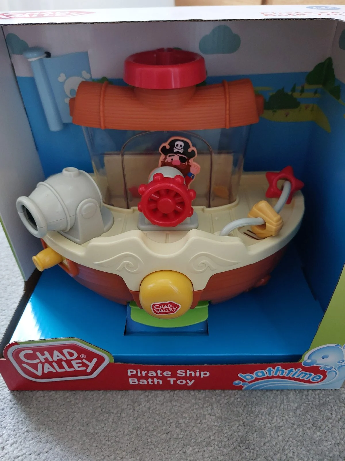 Chad Valley Pirate Ship Bath Toy