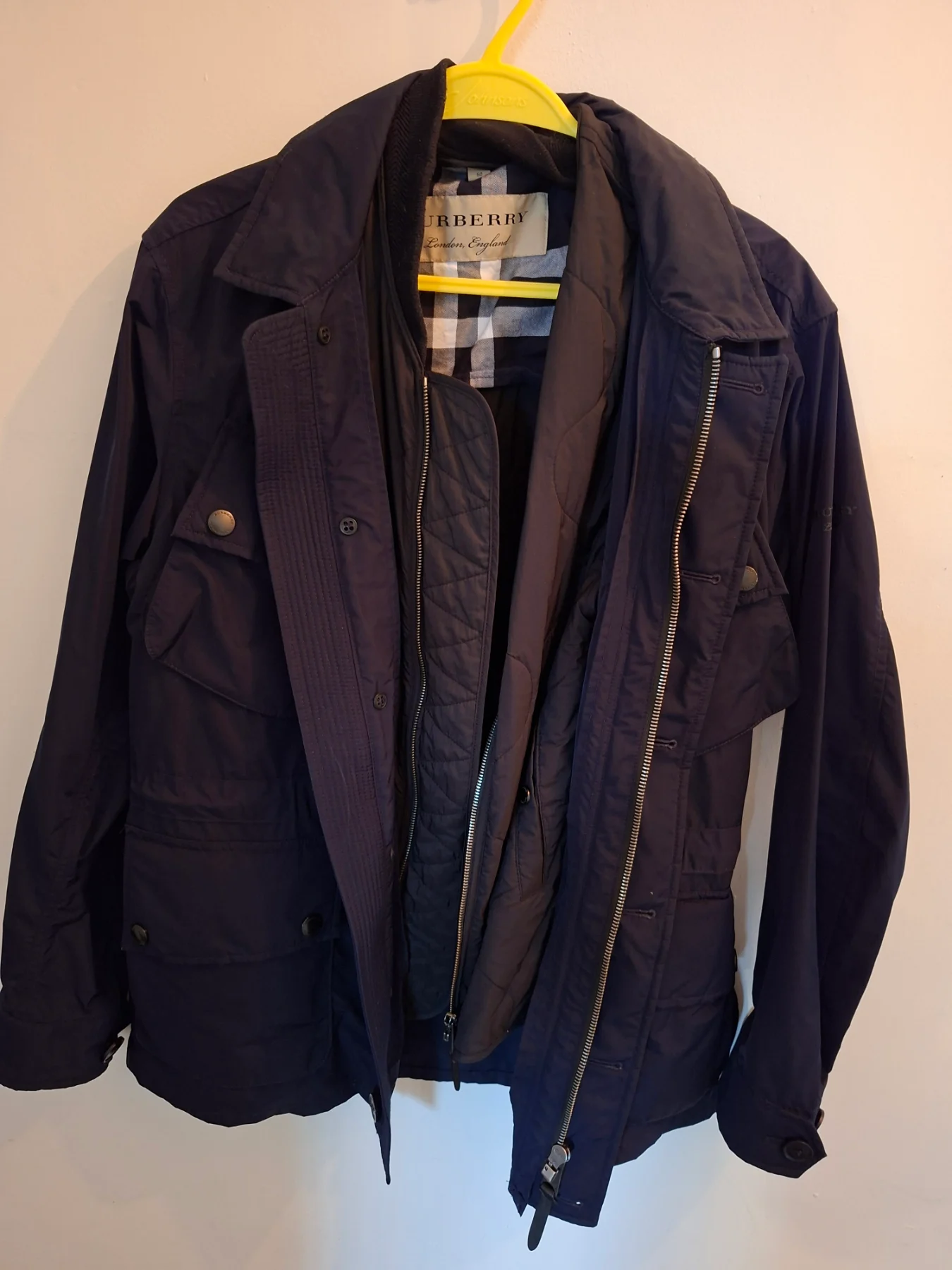 Mans Burberry jacket