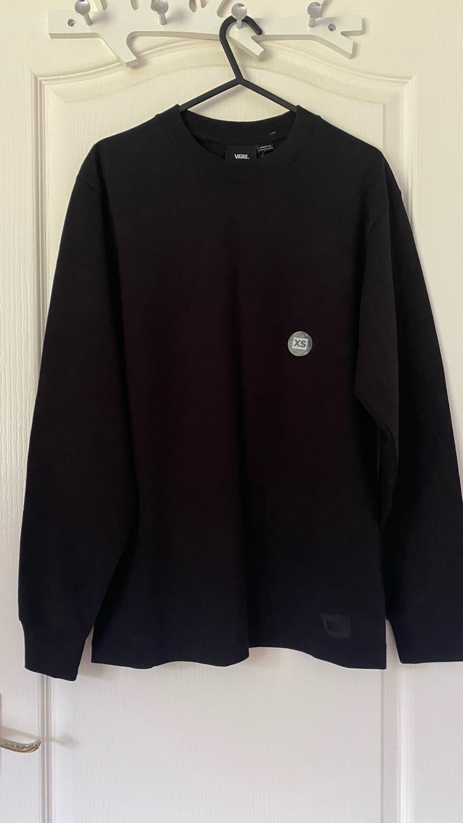 Men's Vans Long Sleeve Top Black