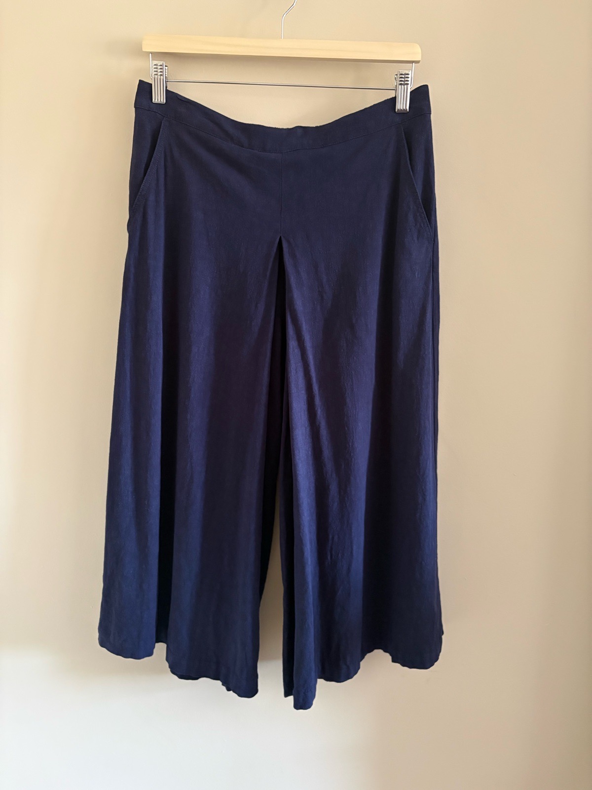 Navy Wide Leg Seasalt Cornwall Culottes Size 14
