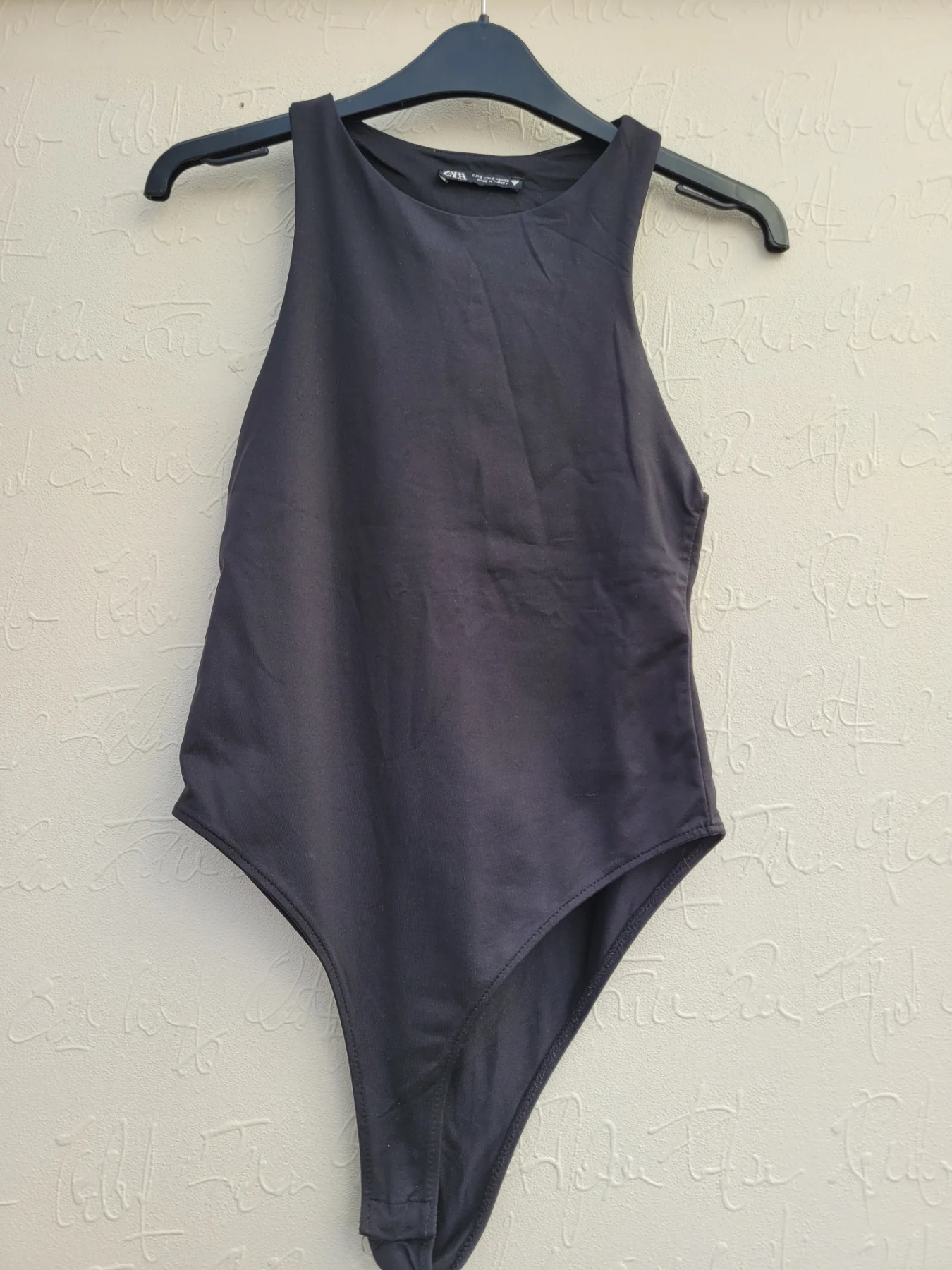 Zara Black Bodysuit Size S Small