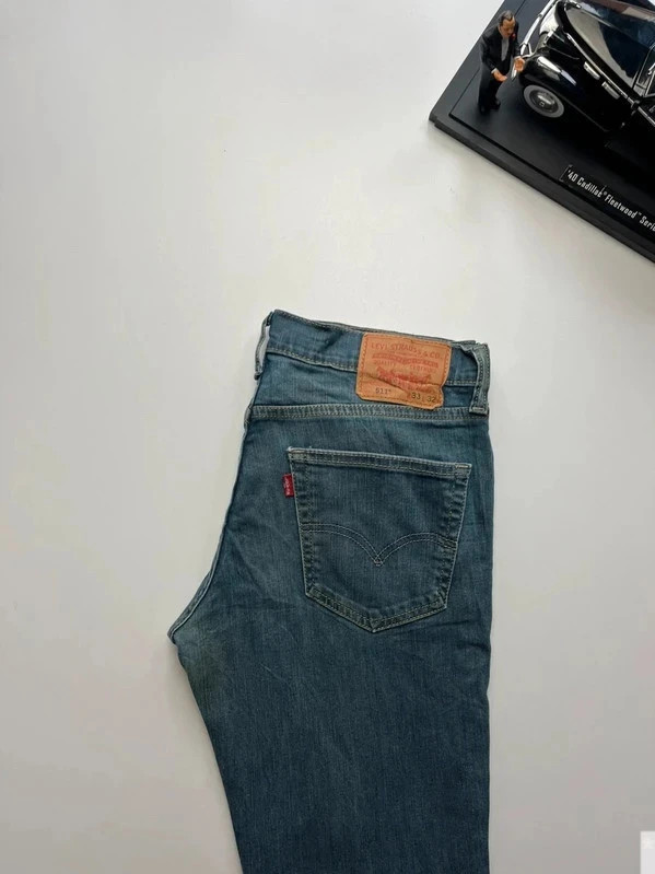 Levi’s vintage 511 slim fit blue men’s stretch jeans W33 L30 Altered