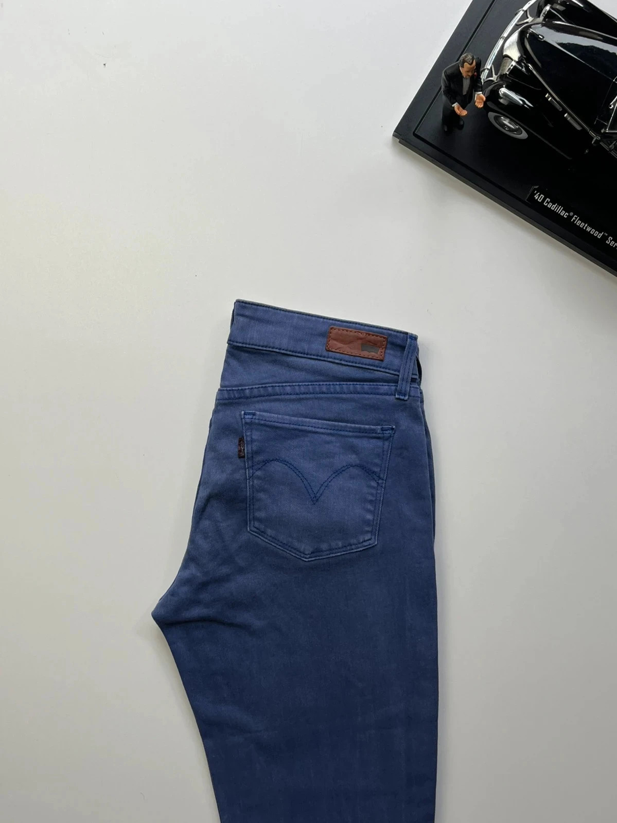 Levi’s vintage Demi curve lo-rise skinny purple stretch women’s jeans UK8 W26 L30
