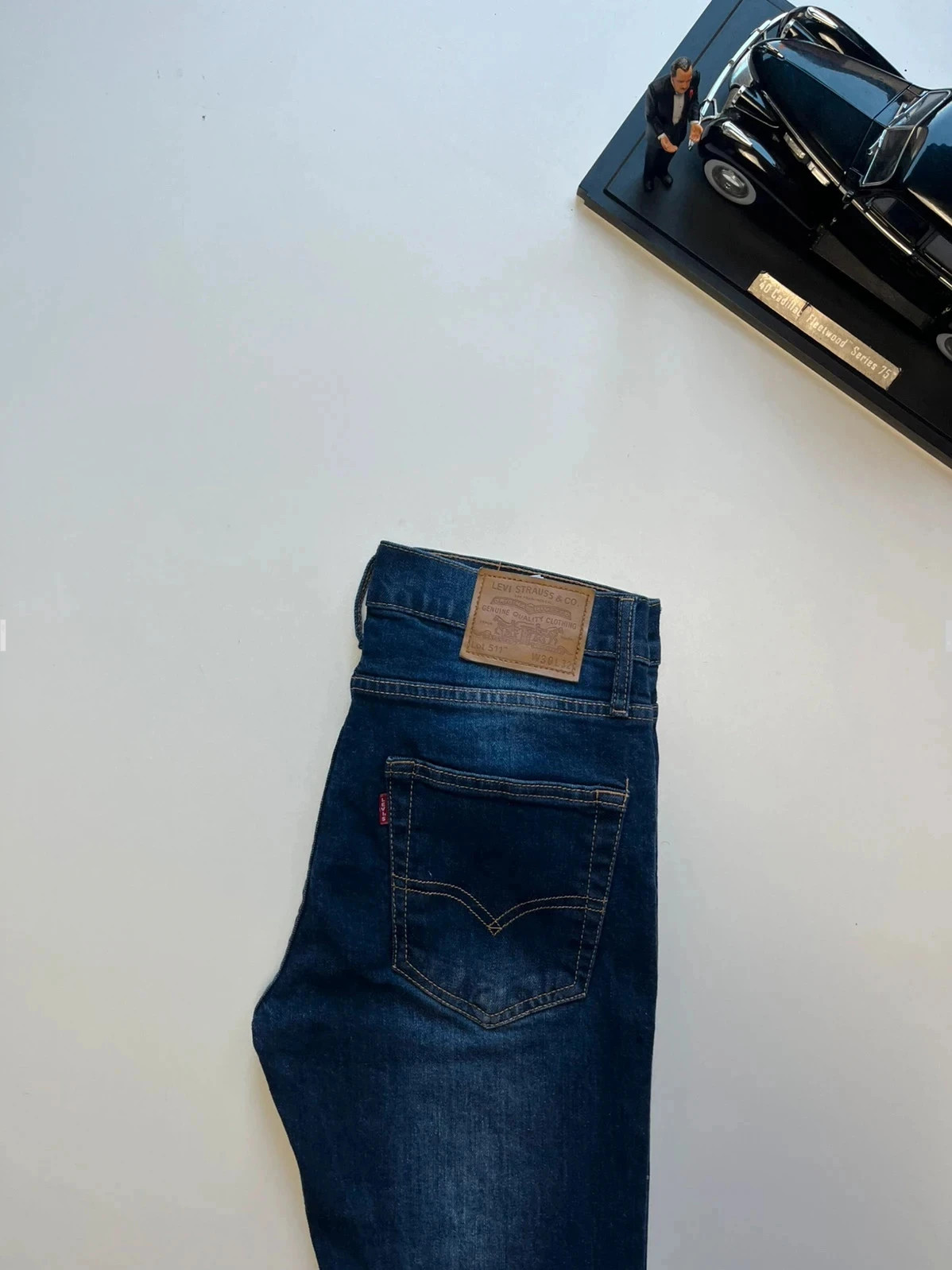 Levi’s vintage premium 511 slim fit stretch navy men’s jeans W30 L32