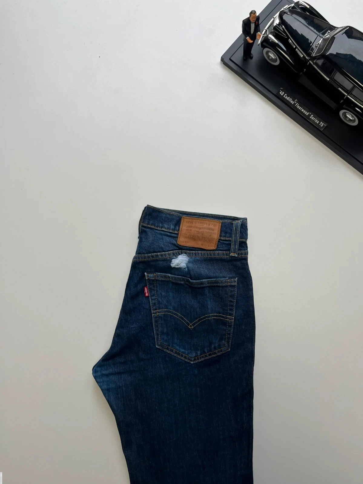 Levi’s vintage premium 511 strong slim fit stretch navy men’s jeans W32 L30