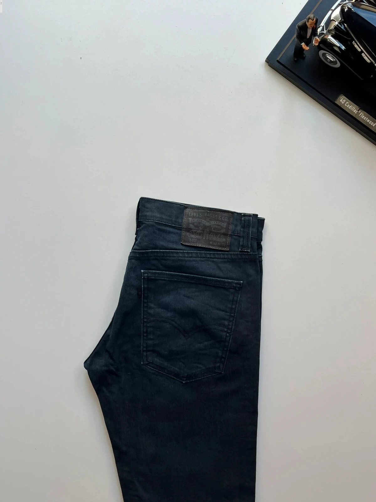 Levi’s vintage 511 slim fit stretch navy men’s jeans W32 L31 Altered