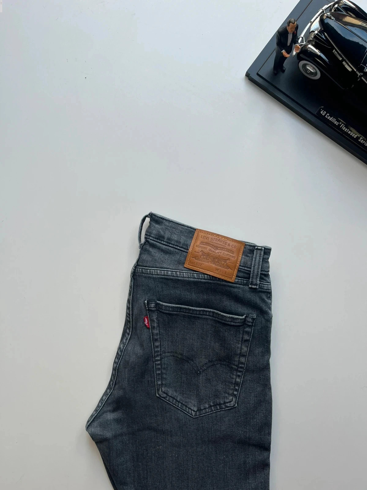Levi’s vintage premium 512 slim taper grey stretch men’s jeans W31 L30