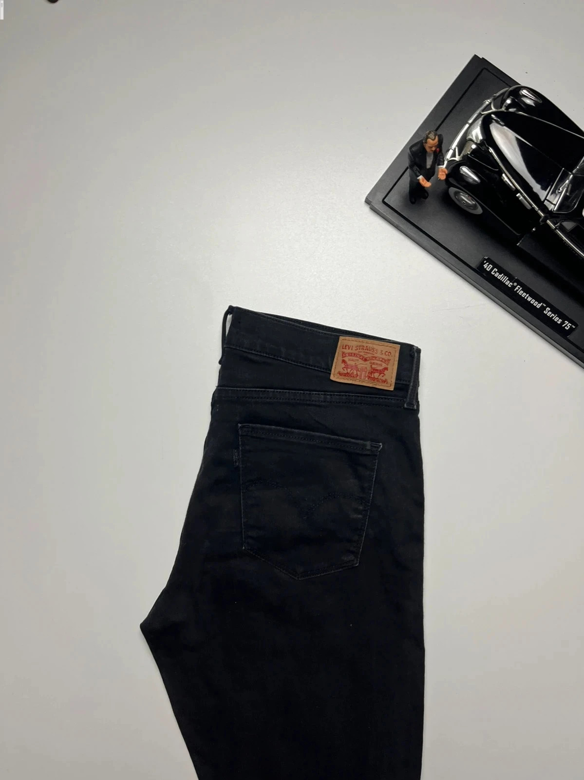 Levi’s vintage 311 shaping skinny black stretch women’s jeans UK12 W31 L30