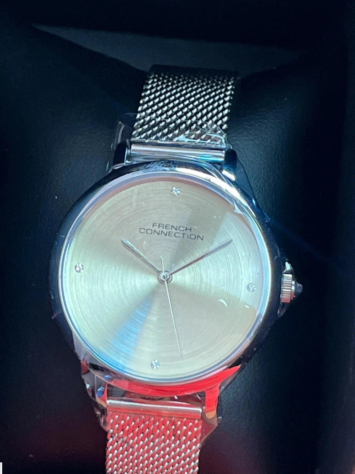 Brand new French connection analog women’s watch Ld99 mustard one size