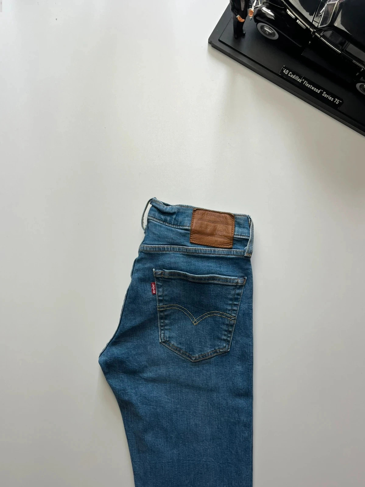 Levi’s vintage premium 511 slim fit blue stretch men’s jeans W28 L32 Altered