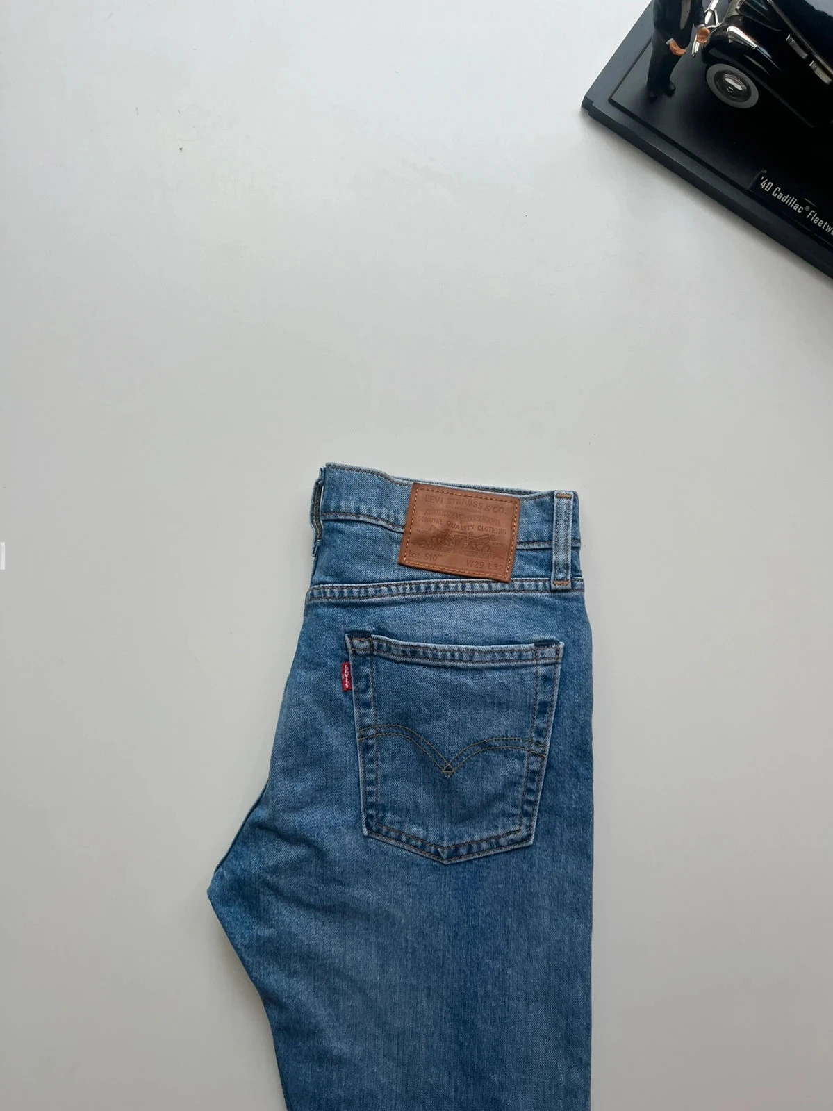 Levi’s vintage premium 510 skinny fit blue stretch men’s jeans W29 L32