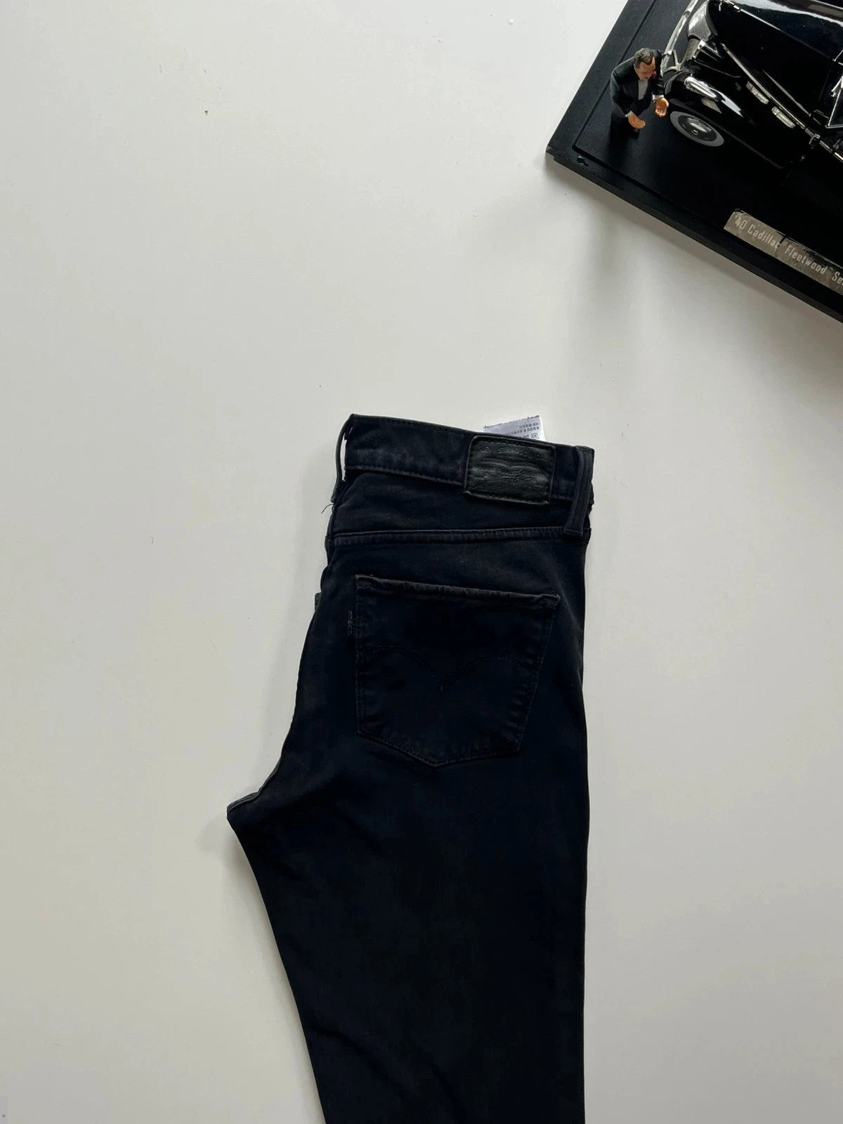 Levi’s vintage premium 311 shaping skinny mid-rise black stretch women’s jeans UK8 W27 L32