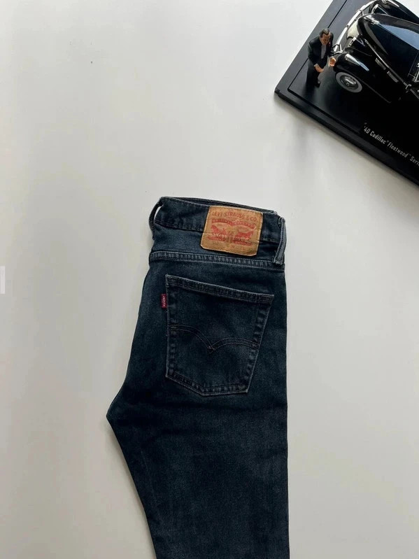 Levi’s vintage 510 slim tapered navy stretch men’s jeans W29 L29 Altered