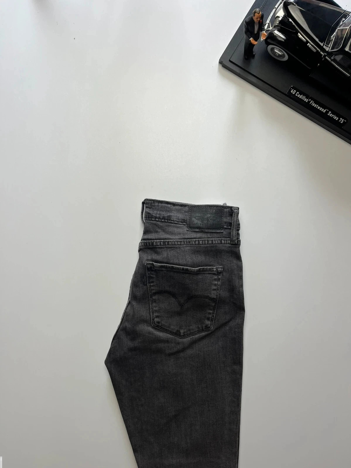 Levi’s vintage 721 hi-rise skinny stretch grey women’s jeans UK8 W27 L28